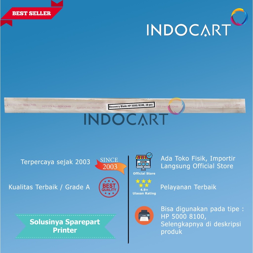 Jual IndoCart Recovery Blade A3 Universal 00A 29X 16A 70A 93A 14A 09X ...