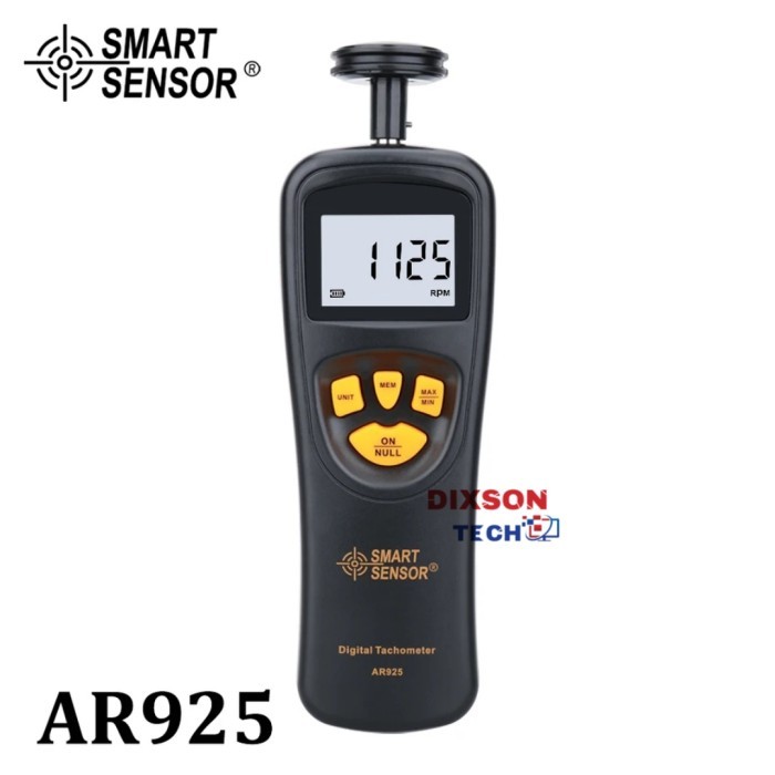 Jual ALAT UKUR DIGITAL TACHOMETER RPM METER SMART SENSOR AR925 | Shopee ...