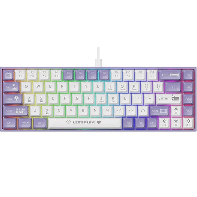 Jual TERMURAH - Ajazz AK680 Mini RGB Mechanical Gaming Keyboard ...
