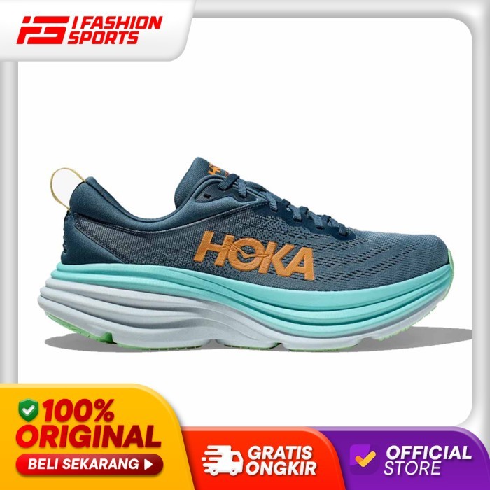 Jual SEPATU LARI PRIA HOKA ONE ONE BONDI 8 1123202RHD ORIGINAL Shopee Indonesia