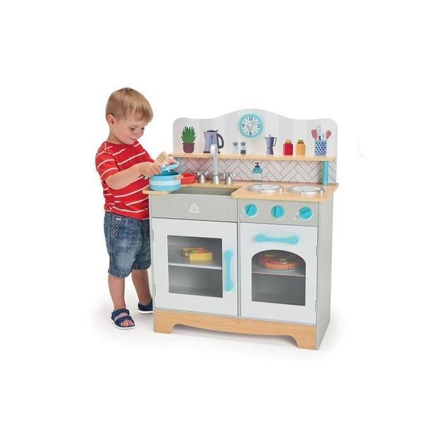 Jual ELC Wooden Classic Kitchen - Mainan Dapur Masak Masakan Kayu Anak MM | Shopee Indonesia