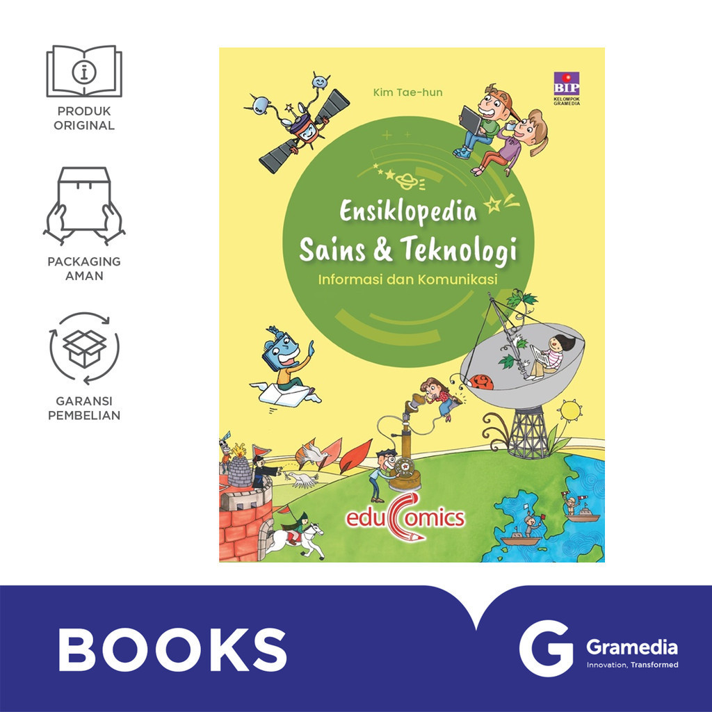 Jual Buku Ensiklopedia Sains & Teknologi: Informasi & Komunikasi (Kim ...