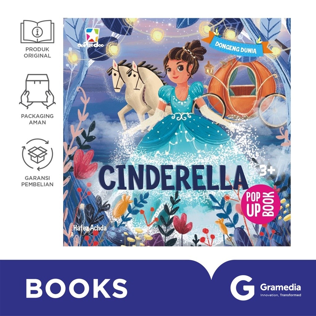 Jual Opredo Pop Up Book Seri Dongeng Dunia : Cinderella (Hafez Achda ...