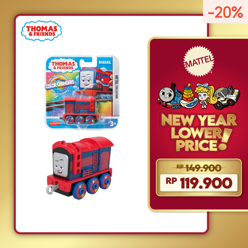 Jual NEW LOOK Thomas & Friends Metal Engine Color Changers Diesel