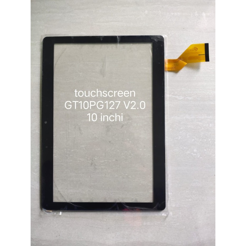 VETRO TOUCH SCREEN FLAT GT10PG127 SCHERMO BIANCO