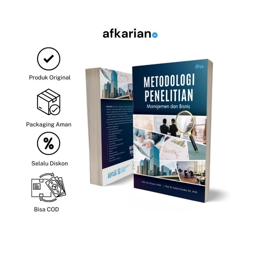 Jual Buku METODOLOGI PENELITIAN MANAJEMEN DAN BISNIS Original | Shopee ...