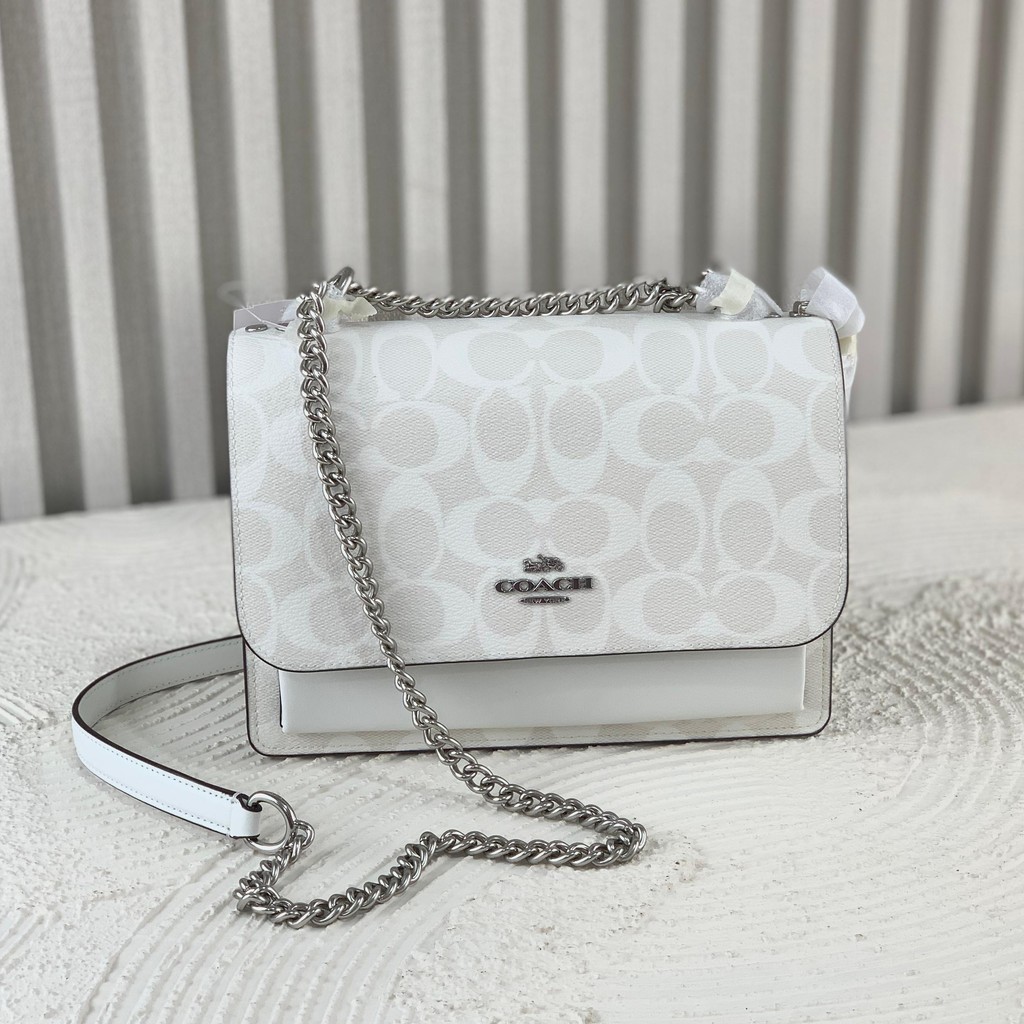 Jual TAS BRANDED Klare Crossbody In Signature Canvas - Glacier White ...