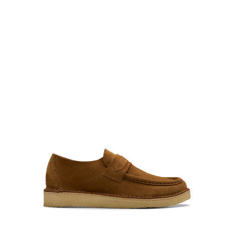 Jual Clarks Nomad Loafer Cola Suede | Shopee Indonesia