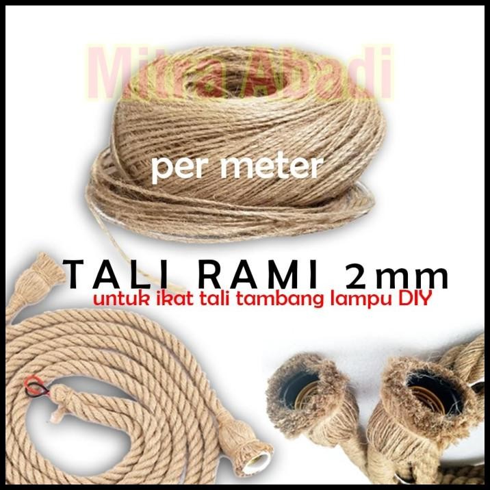 Jual Tali Rami 2 mm Per Meter | Shopee Indonesia