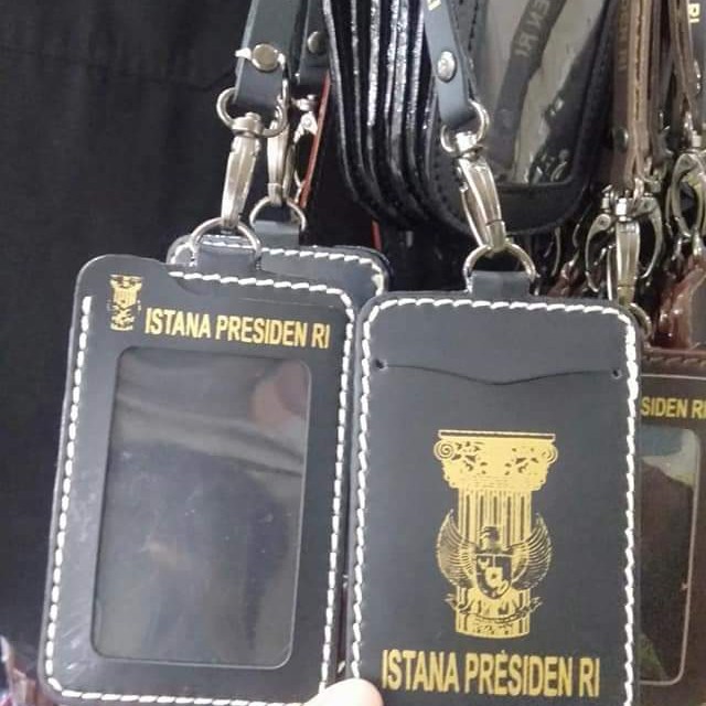 Jual TERBARU Name tag Holder Id card Istana Kepresidenan BISA GRAB ...
