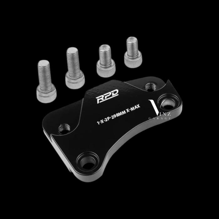 Jual Bracket Kaliper Standar Yamaha Xmax Disc 300 Mm By Rpd // Bracket ...