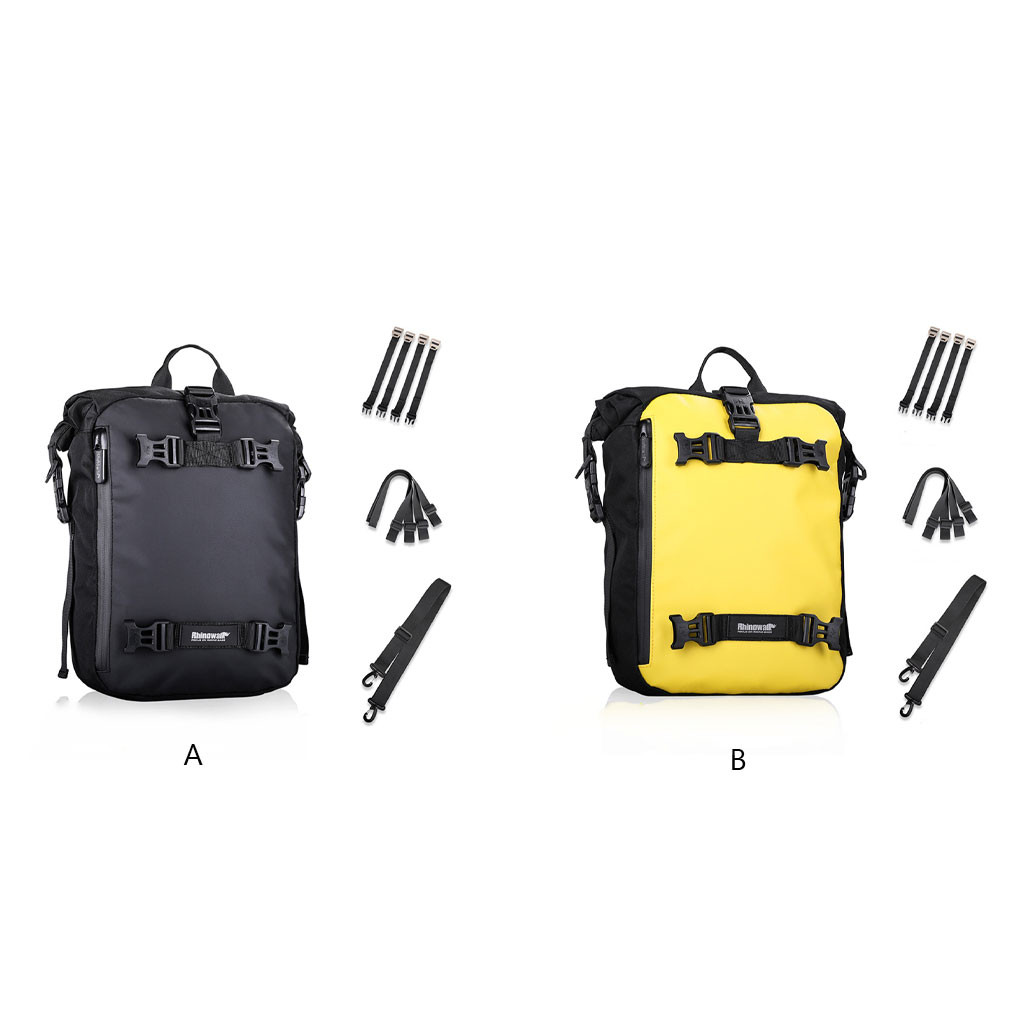 Jual Motor Panniers Bag Waterproof Rear Rack Trunk Fuel Tank | Shopee ...