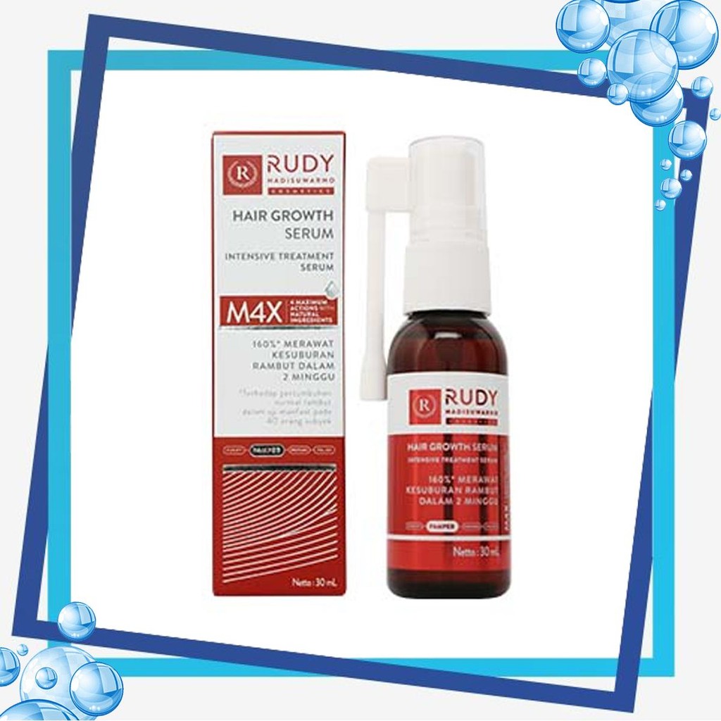 Jual Rudy Hadisuwarno Cosmetics Hair Growth Serum 30 ml Mengurangi ...