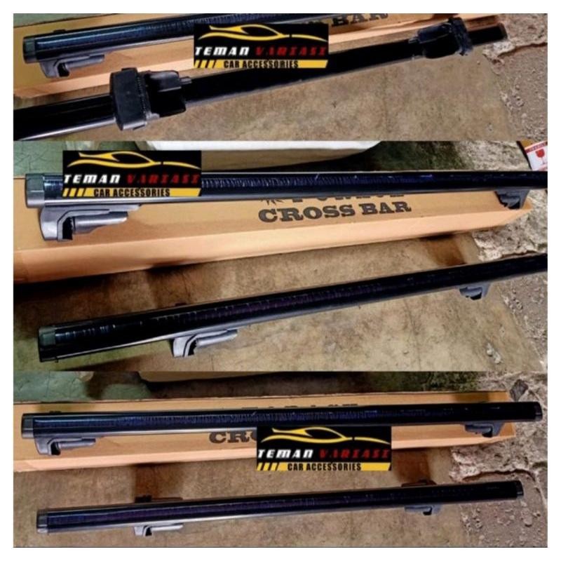 Jual Crossbar Crosbar Cross Bar Kaki Rack Cors Sport Rack Jepit Ke Roof ...
