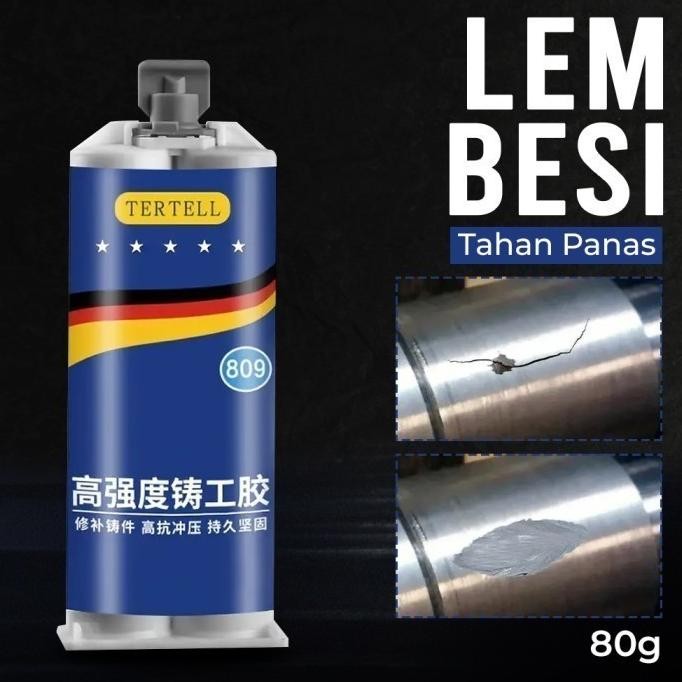 Jual Promo Lem besi AB tertell epoxy magic metal repair glue lem tambal ...