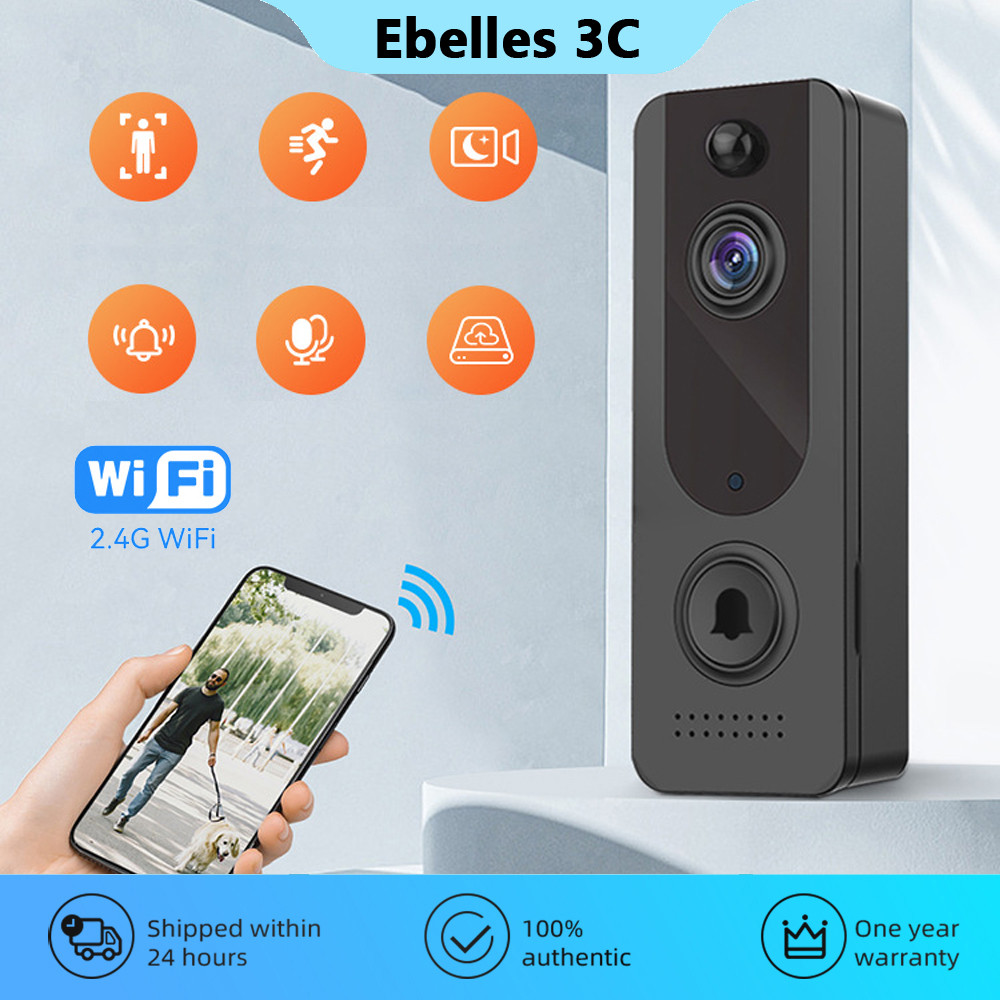 Jual Aiwit APP Outdoor Wiress Doorbell Smart Home WiFi | Shopee Indonesia