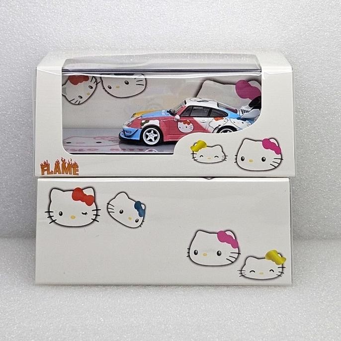 Jual Flame 1/64 Porsche RWB 964 Hello Kitty Livery | Shopee Indonesia
