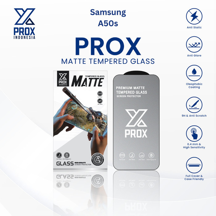 Jual PROX Tempered Glass Anti Glare Samsung A50s Full Cover Matte