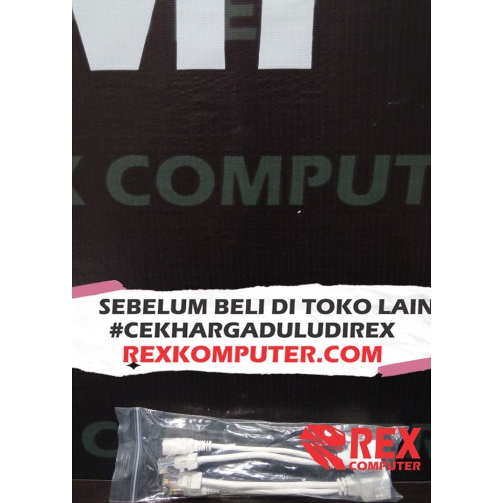 Jual Kabel Poe Splitter Spliter dan Kabel Poe Injector Set | Shopee ...
