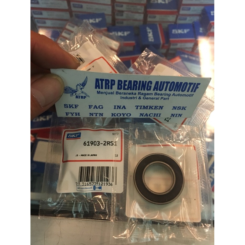 Jual BALL BEARING 61903 2RS / 6903 LLU SKF | Shopee Indonesia
