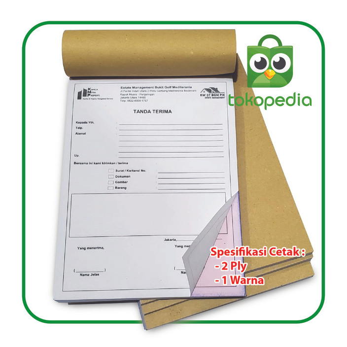 Jual TERBARU CETAK NOTA 1 RIM 2 PLY / RANGKAP FORM SURAT JALAN INVOICE ...