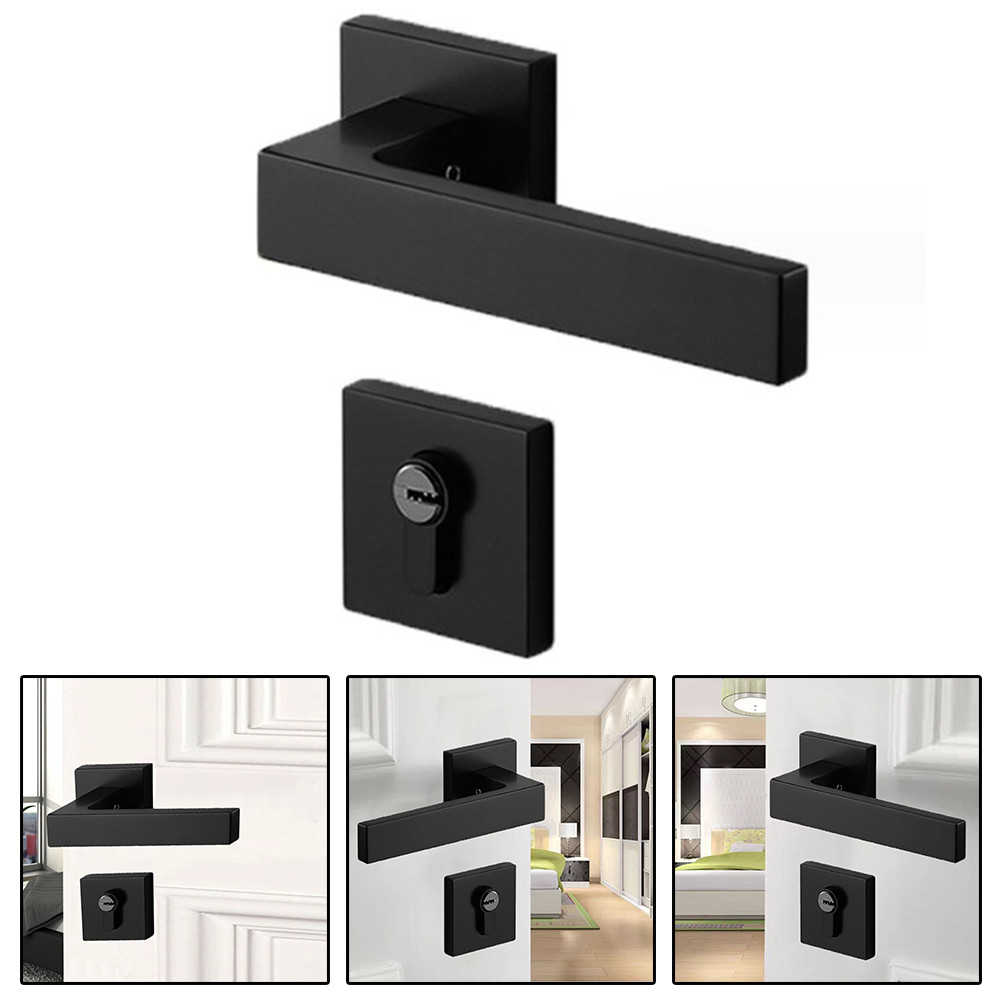 Jual Door Lock Hand Indoor Split Lock Wooden Door Room Door | Shopee ...