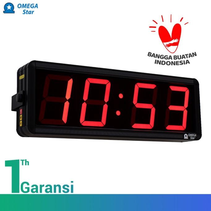 Jual Jam Digital Besar Dinding 7 Segment 4 Inch - Omega Star | Shopee ...