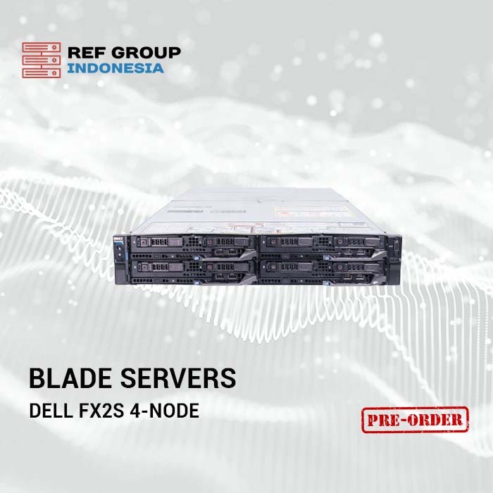 Jual Dell FX2s 4-Node Blade Server Chassis + 4x FC630 2x Intel XEON E5 ...