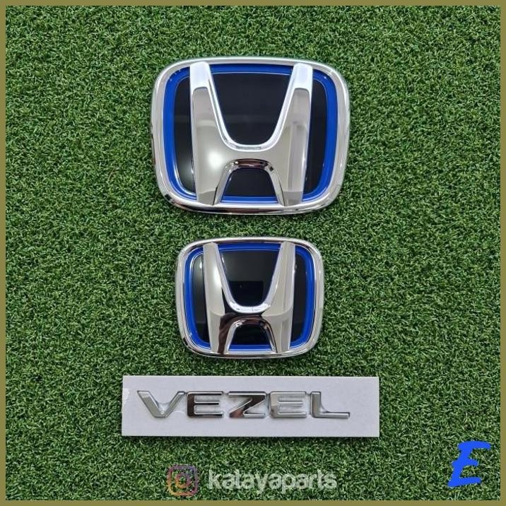 Jual | KT | EMBLEM BLUE HONDA HRV 2022+ VEZEL EHEV RV ORIGINAL JAPAN ...