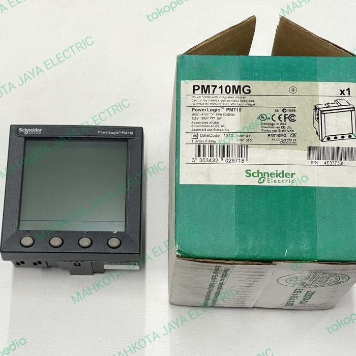 Jual Pm Power Meter Schneider Metsepm7100Mg-Pm 710 Mg New Original ...