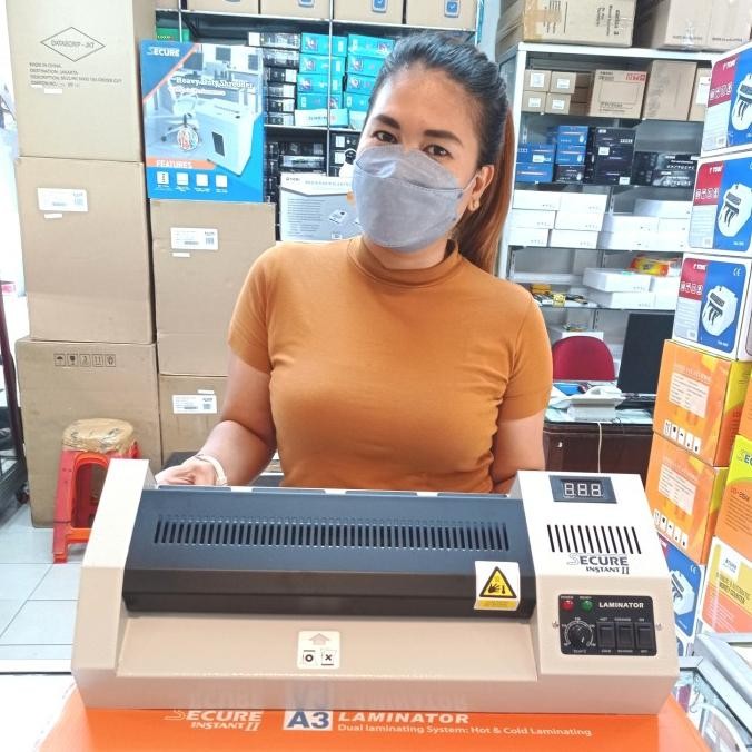Jual Mesin Laminating Secure Instant Ii Laminator New!! | Shopee Indonesia