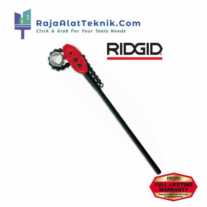 Jual CHAIN TONG MODEL 3237 RIDGID (92685) | Shopee Indonesia