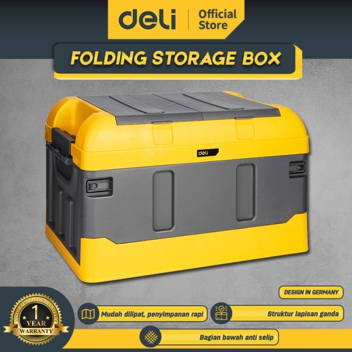 Jual Deli Folding Storage Box / Kotak Penyimpanan Lipat DL884245 ...