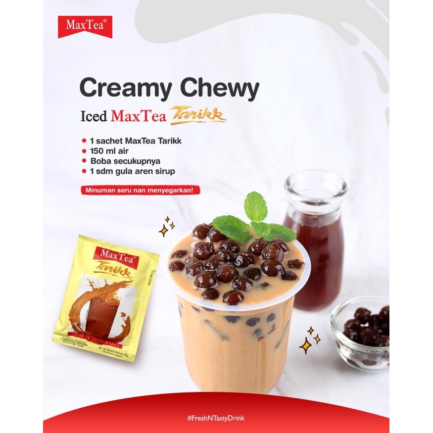 Jual Max Tea, teh tarik instan renceng (10 sachet) | Shopee Indonesia