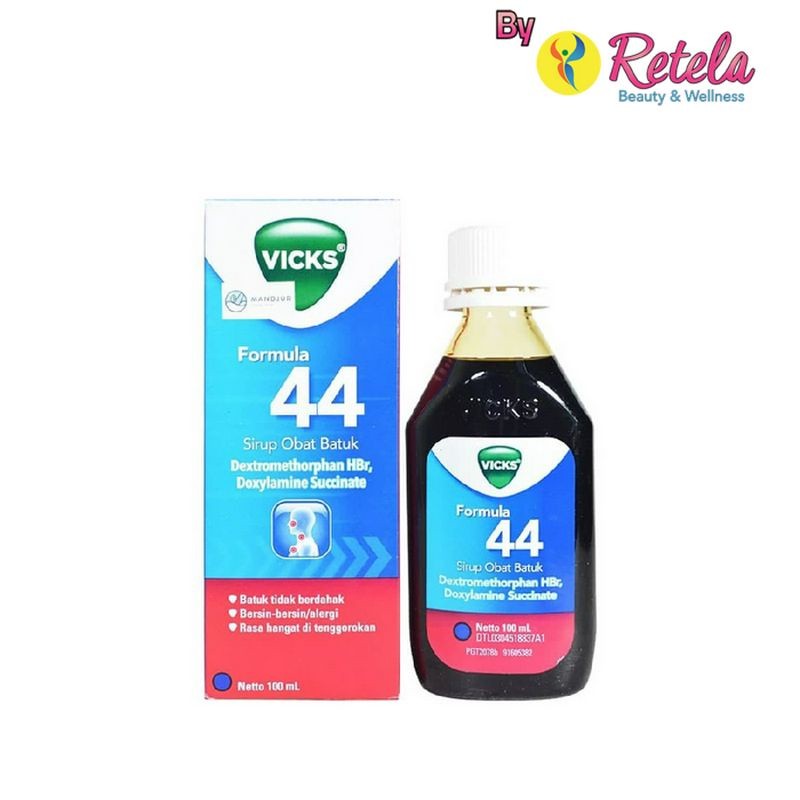 Jual Vicks Formula 44 1 Botol 100Ml | Shopee Indonesia