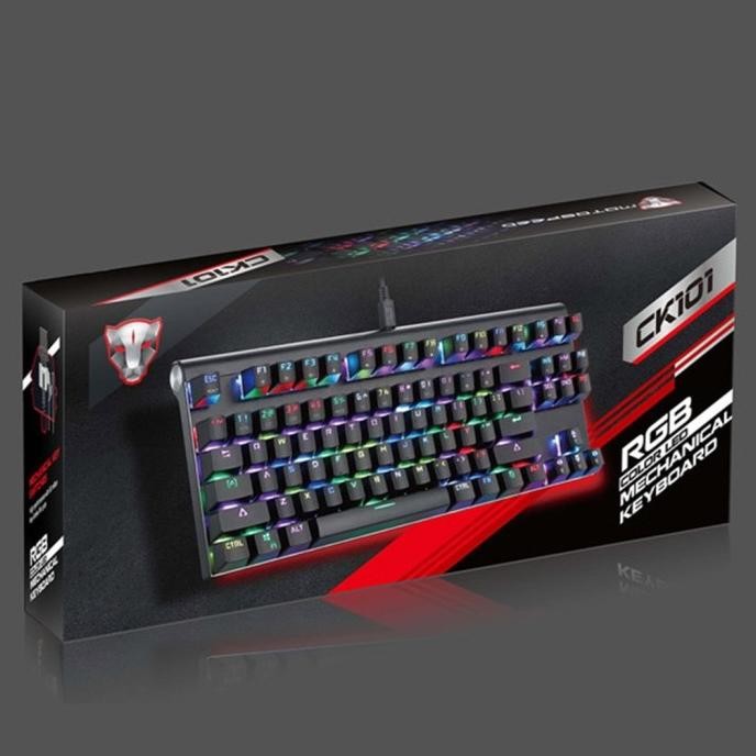 Jual Sale Mechanical Keyboard Motospeed Ck101 Rgb ( Red Switch ...