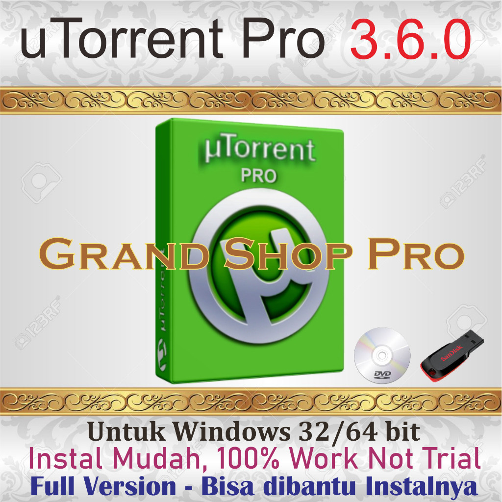 Jual uTorrent Pro (Full Version, Not Trial) | Shopee Indonesia