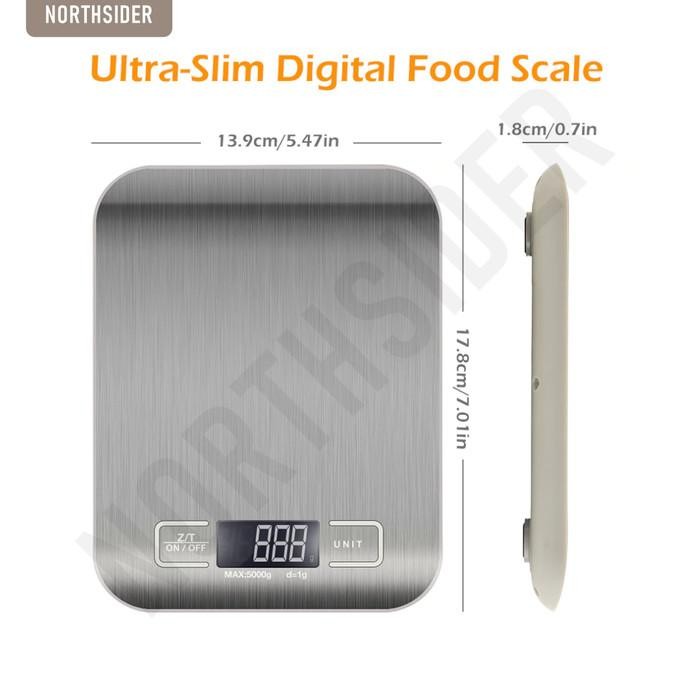 Jual Timbangan kue dapur digital 5kg dan 10kg | baking roti masak HARGA ...