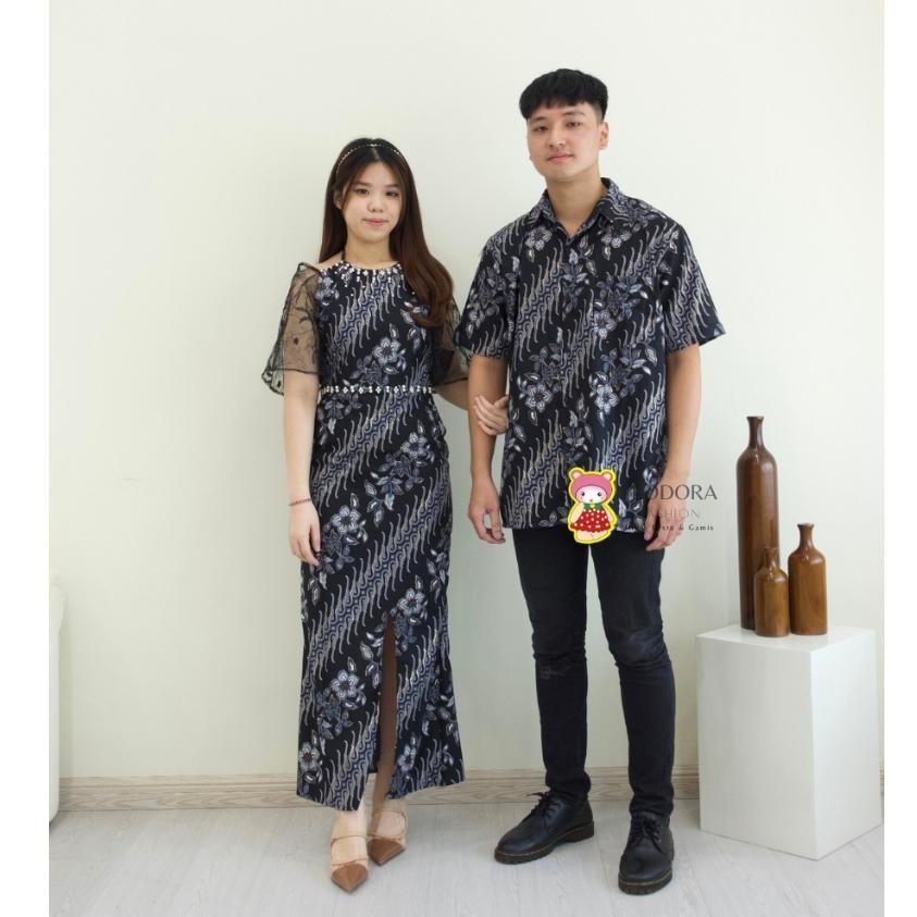Style dress batik modern discount