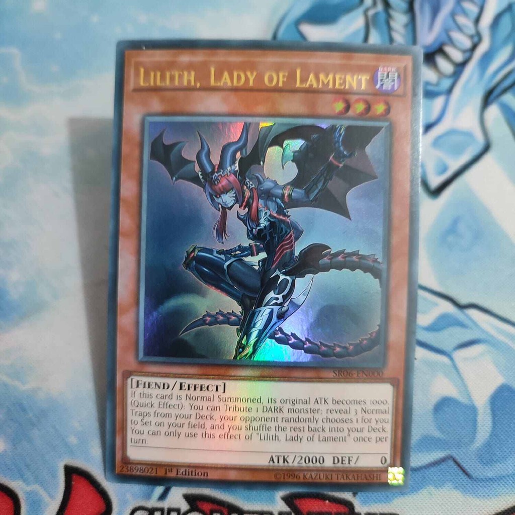 lilith lady of lament yugioh card POTE-EN092 - Loris, - Super Rare You can only use this effect of Lilith So which is the monster