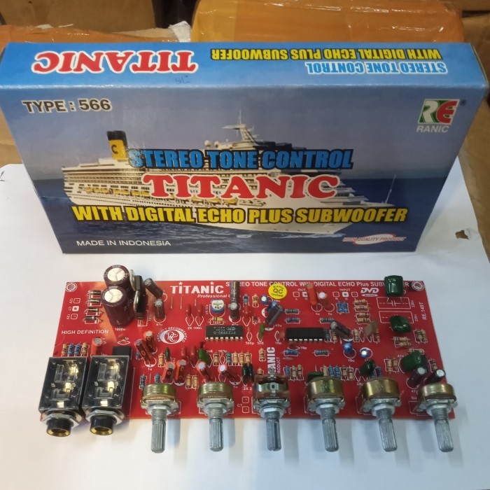 Jual Produk Ready kit tone control setereo mic echo subwofer titanic ...