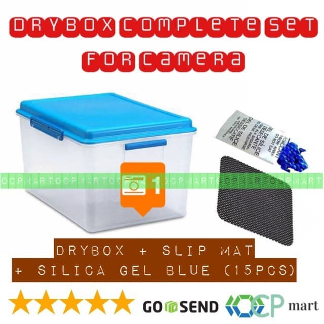Jual Dry Box Kamera Complete Set Dslr Mirrorless Drone Gopro Drybox ...