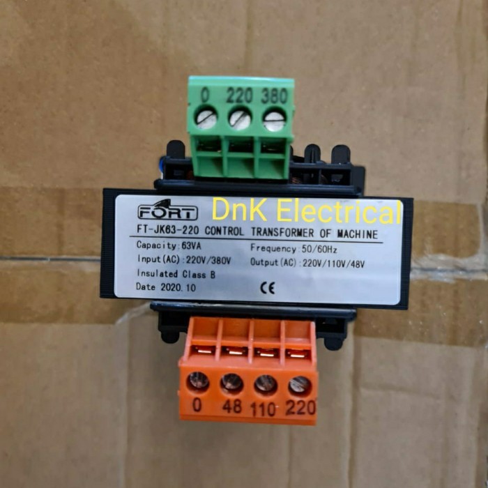Jual Multi Transformer/Trafo/Travo Step Down 63Va Fort Input 380Vac ...
