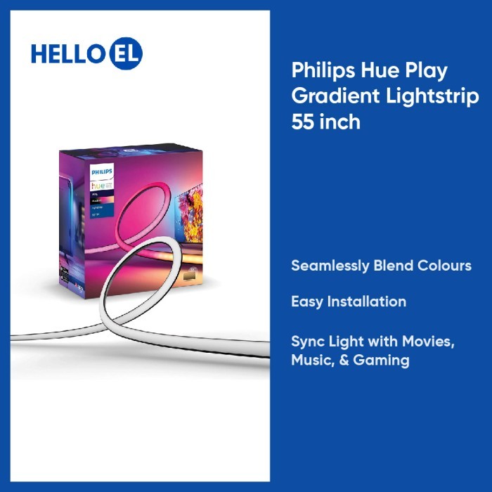 Jual Philips Hue Play Gradient Lightstrip Light Strip 55 65 75 inch ...