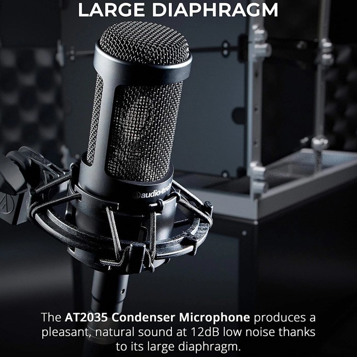 Jual Audio Technica At At Cardioid Condenser Microphone