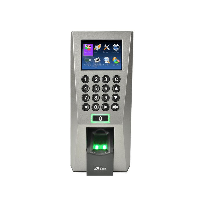Jual Mesin Absensi / Fingerprint Door Lock Zkteco F18 | Shopee Indonesia