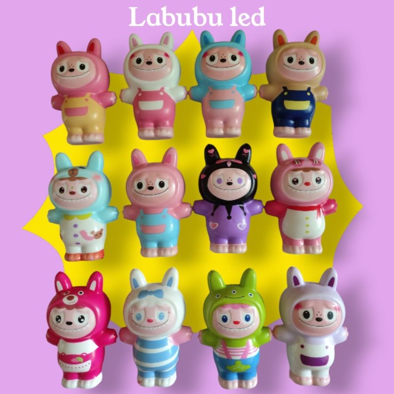 Jual Squishy Labubu LED (nyala) | Shopee Indonesia