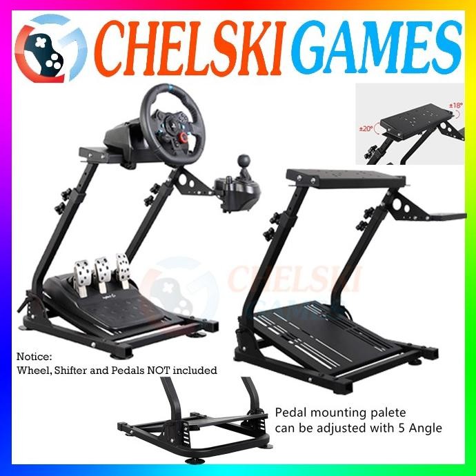 Jual stand - racing steering wheel stand driving simulator cockpit ...