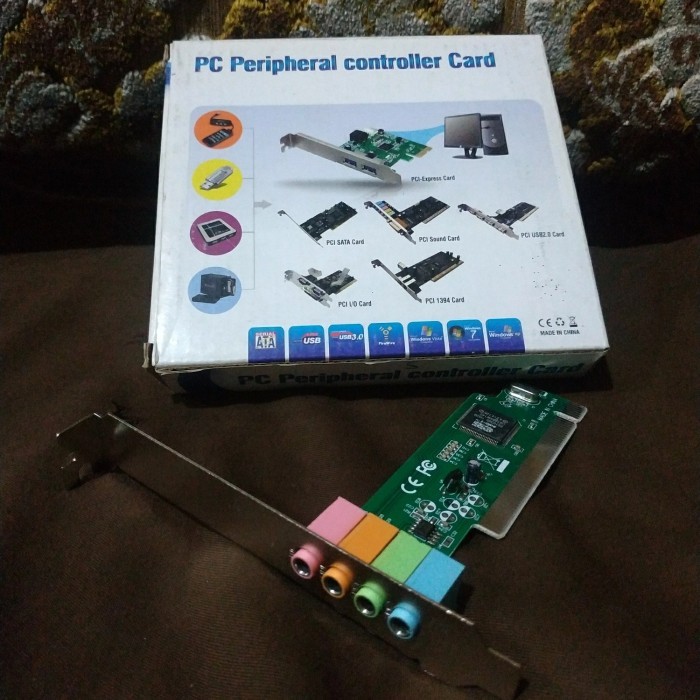 Jual PCI SOUND CARD INTERNAL/ADAPTER | Shopee Indonesia
