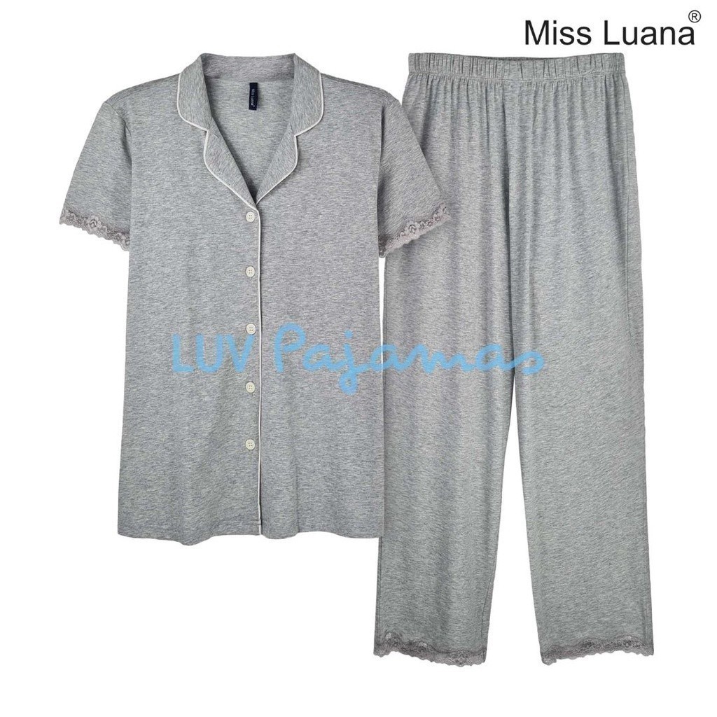 Jual Miss Luana Piyama Baju Tidur Lengan Pendek | Piyama Wanita Lengan